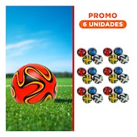 Pack6 Entrenamiento Creativo de Pelotas Antiestres Set12 Rayas Curvas Colores